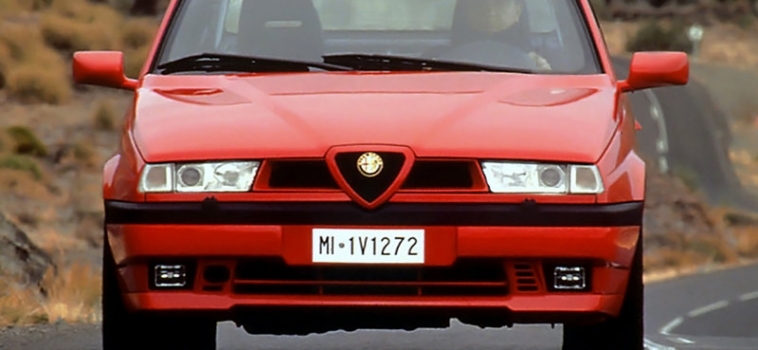 Alfa 155 Q4 i Lancia Dedra Integrale