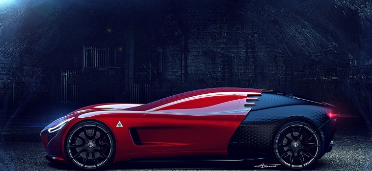 FOTO: Alfa Romeo C18 – Futuristički koncept talijanskog dizajnera