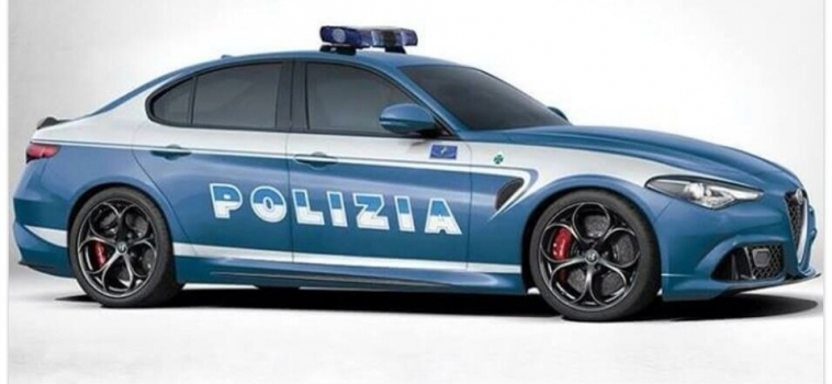 Alfa Romeo Giulia za talijansku policiju i carabiniere?